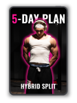 Plan treningowy 5-dniowy HYBRID SPLIT – dla początkujących