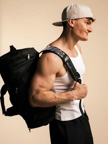 Torba sportowa MSL Utility Bag Czarna - 2.png