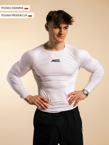 Longsleeve Light Compression - Arctic White | MSL - 1.png