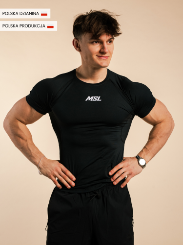T-shirt Light Compression - Black Onyx | MSL - 1.png