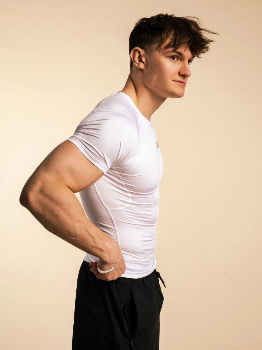 T-shirt Light Compression - Arctic White | MSL - 2.png
