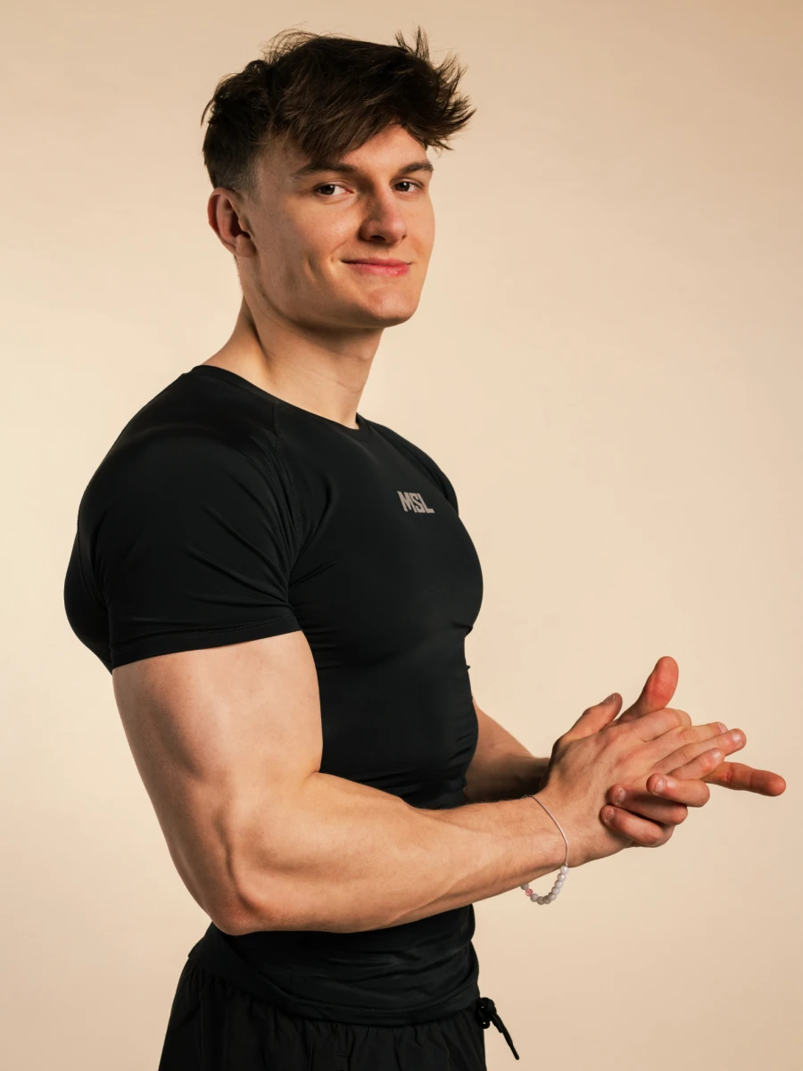 T-shirt High Compression Reflective - Black Onyx | MSL - 2.png