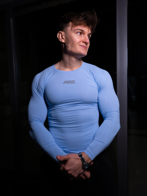 Longsleeve High Compression Reflective - Baby Blue | MSL - 5.png